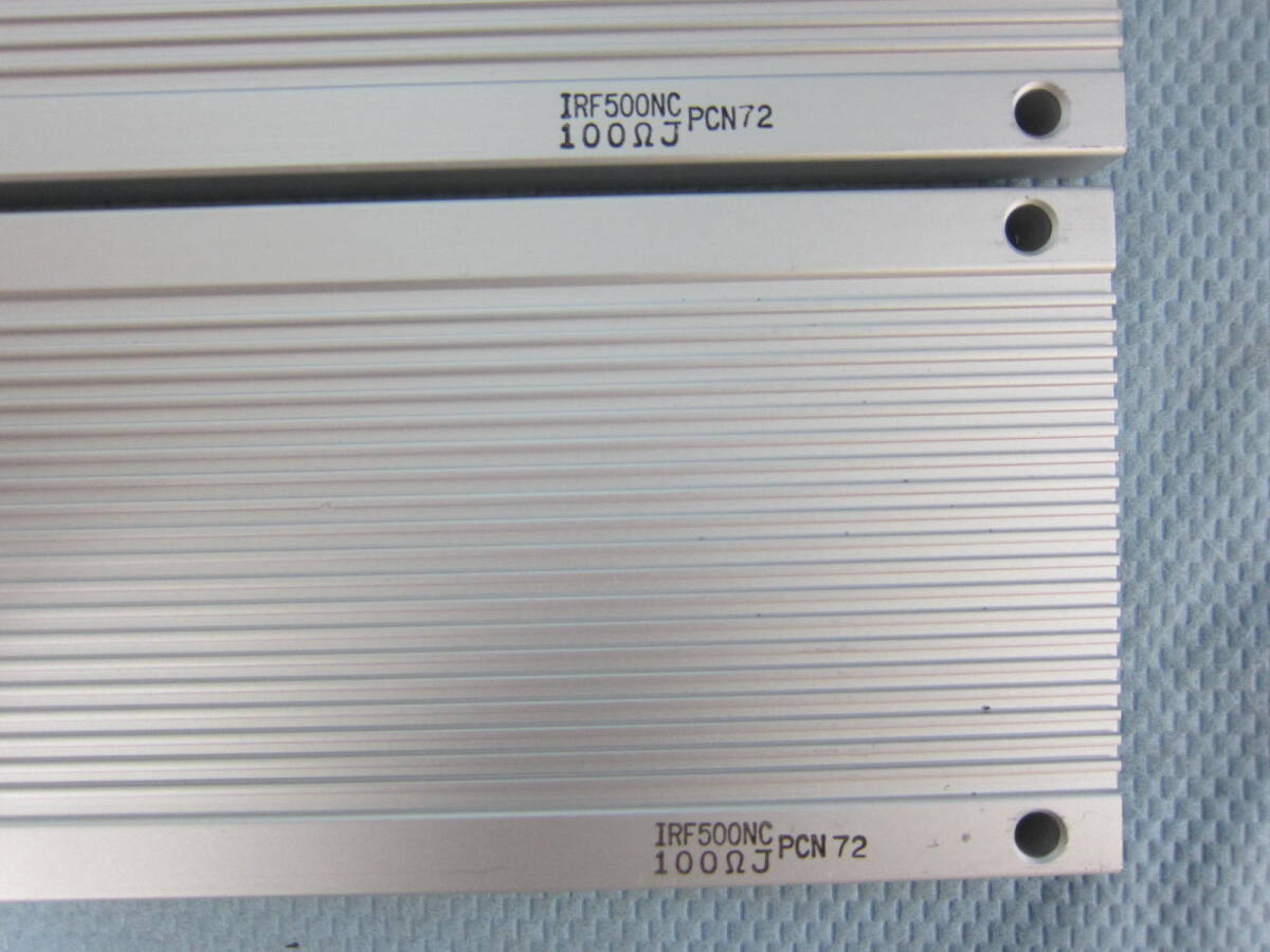 薄型メタルクラッド巻線抵抗器 IRF500NC 100ΩJ*2個_画像3