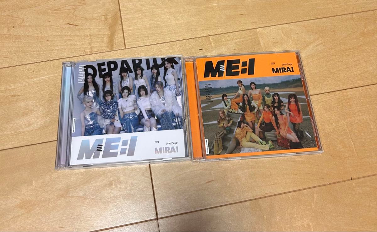 ME:I MIRAI 初回限定盤A(CD、DVD)通常盤