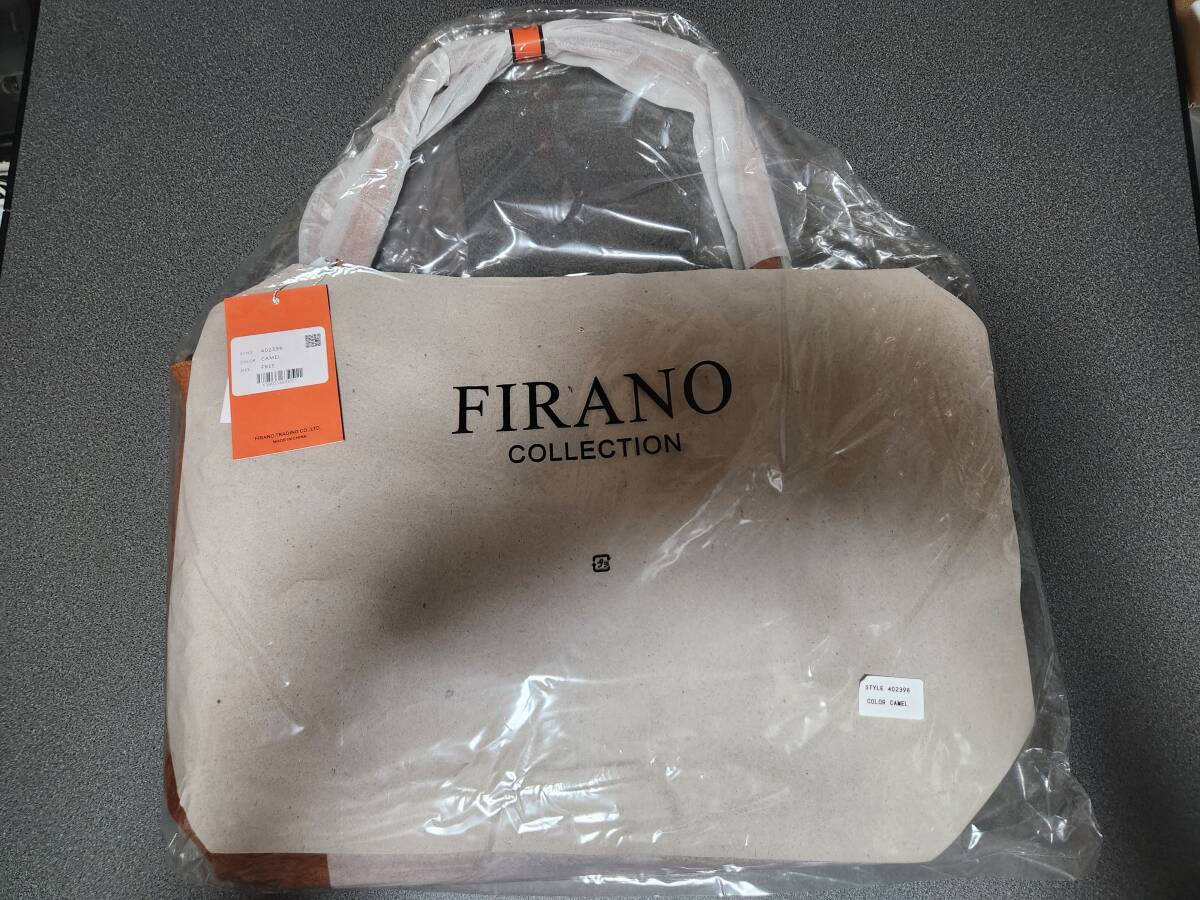 【送料無料】【完全新品】FIRANO バックル付きトートバッグ＆ショルダーバッグセット 雑誌掲載商品 レディース 402398 キャメル_画像2