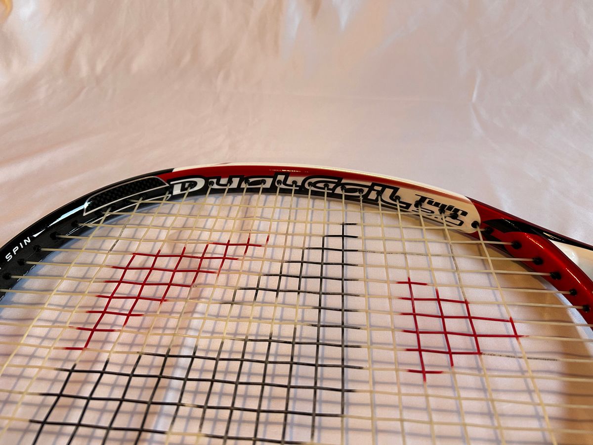 【美品】ブリヂストン デュアルコイル ツイン3.0 硬式テニスラケット