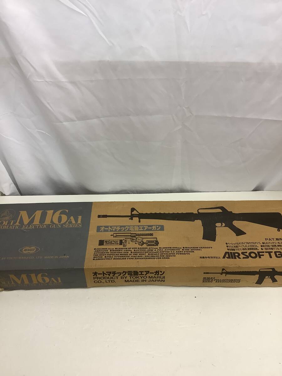 40 【傷有り】【欠品物有り】東京マルイ ＭＡＲＵＩ ＣＯＬＴ Ｍ16 Ａ1 オートマチック 電動エアガン （160）_画像1