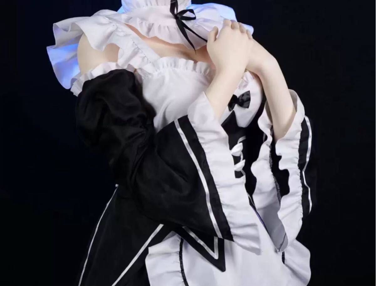 Re ゼロから始める異世界生活 レム 1/1 胸像フィギュア塗装完成