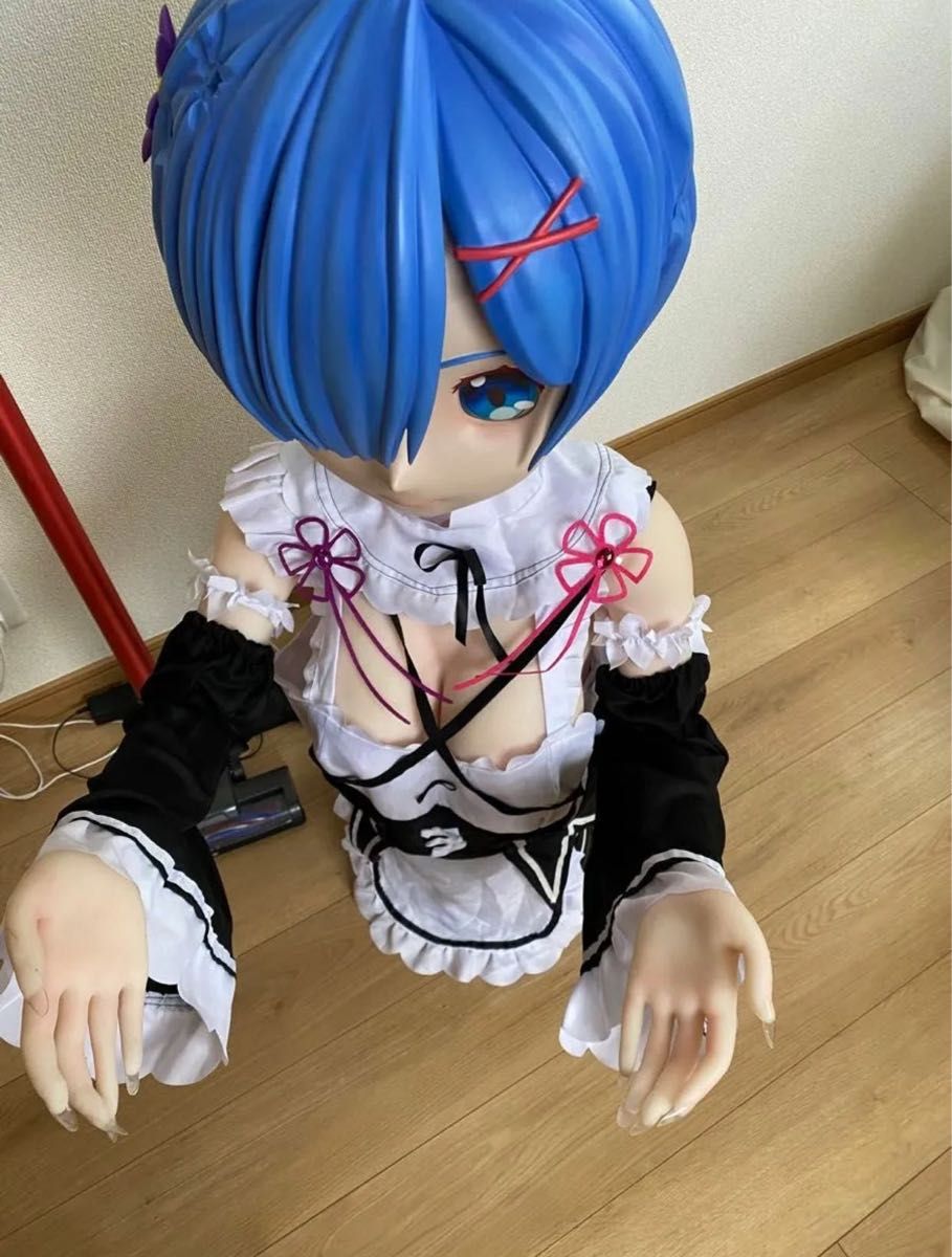 Re ゼロから始める異世界生活 レム 1/1 胸像フィギュア塗装完成
