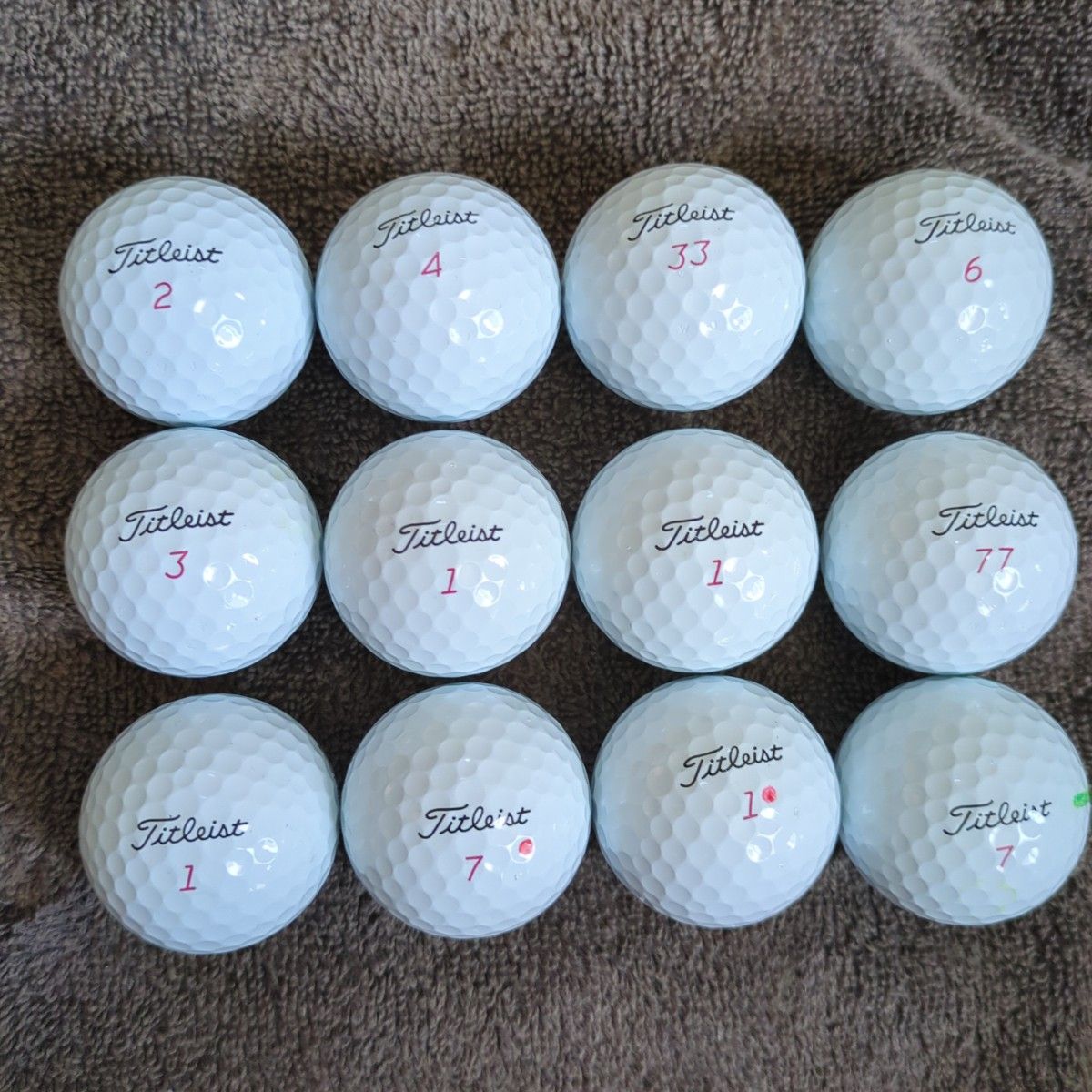 タイトリスト PRO V1x ロストボール 特A級品 PRoV1x 現行モデル V1X　24球