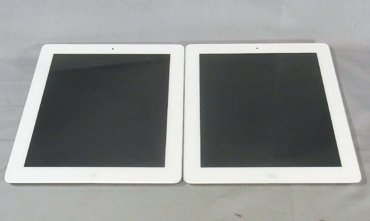 B39478 O-02306 Apple iPad4 Wi-Fiモデル MD513J/A 2台セット ジャンク_画像1