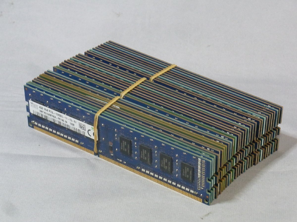 B39431 O-03010 PC3L-12800 DDR3Lメモリー 4GB 30枚セット ジャンク_画像1