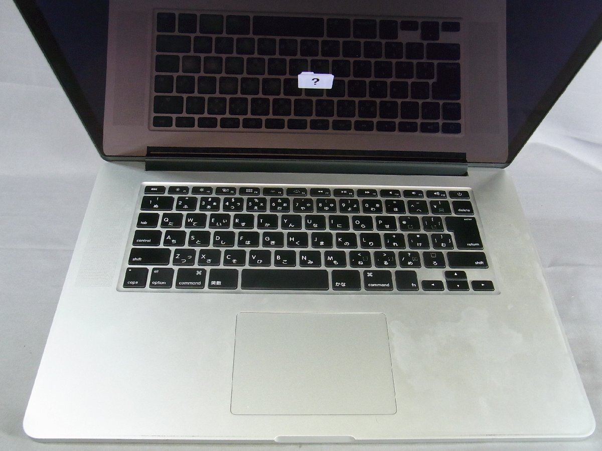 B39540 O-05035 Apple MacBook Pro 10,1 Core i7 8GB ジャンク_画像2