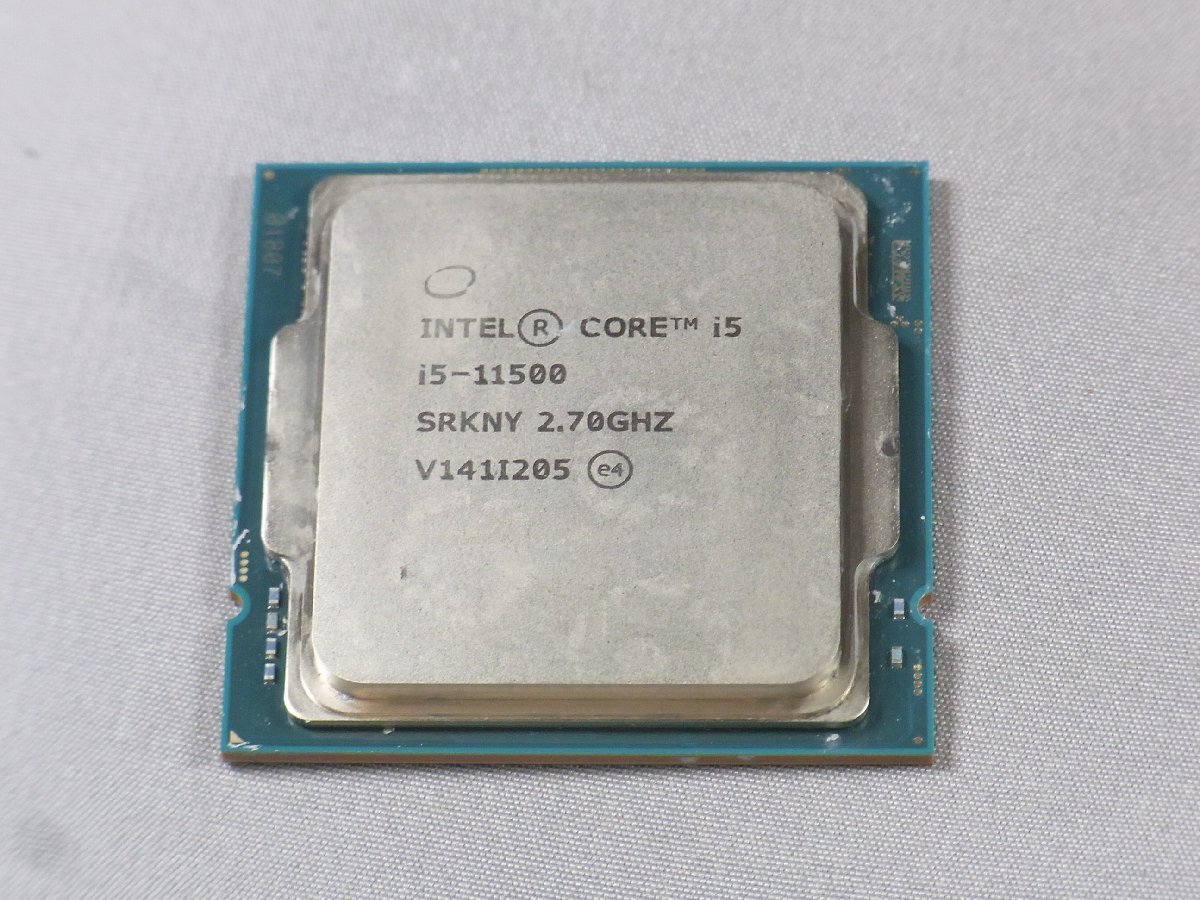 B39573 O-05118 intel Core i5-11500 SRKNY LGA1200 CPU operation goods 