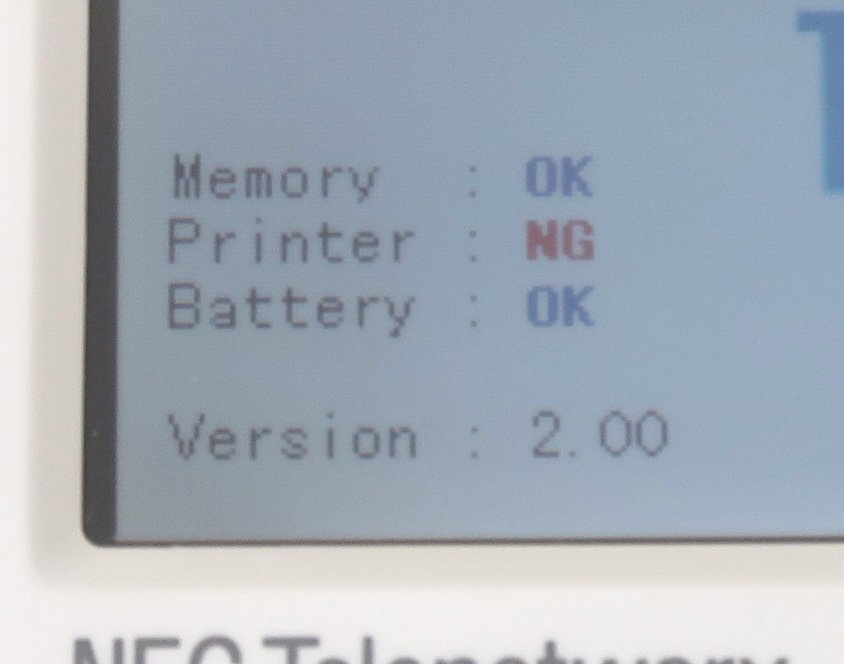 KN44969◆NEC Telenetwork 1061A AccessPro TESTER アクセスプロテスタ+1101A ATM 155M Unit【ジャンク品】_画像7