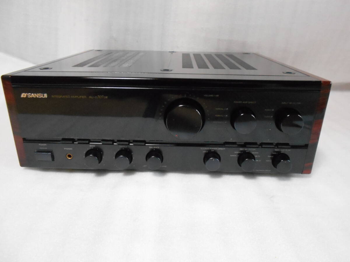 SANSUI AU-α707DR pre-main amplifier maintenance settled 