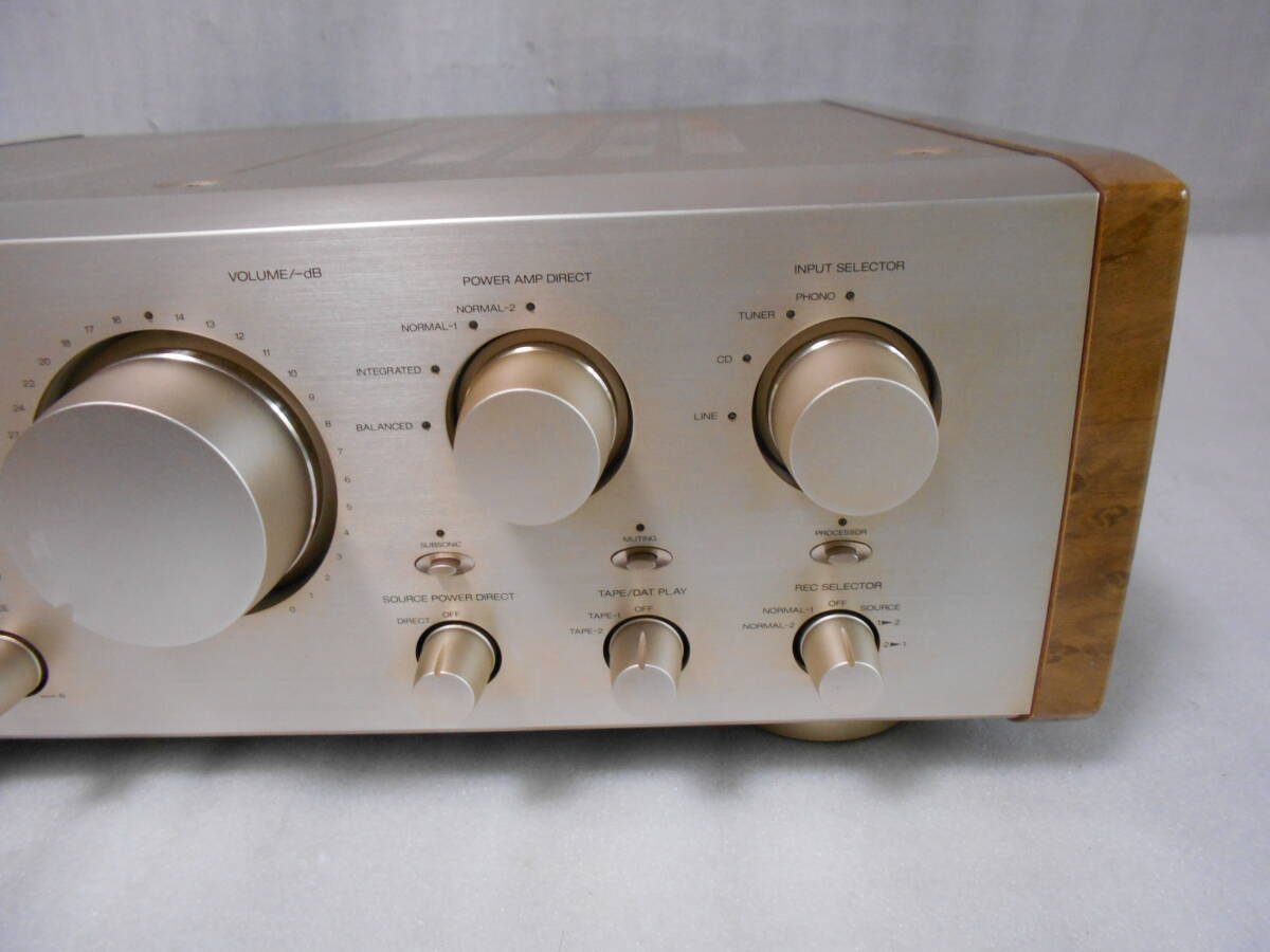 SANSUI AU-α707XR　プリメインアンプ　メンテナンス済 _画像3