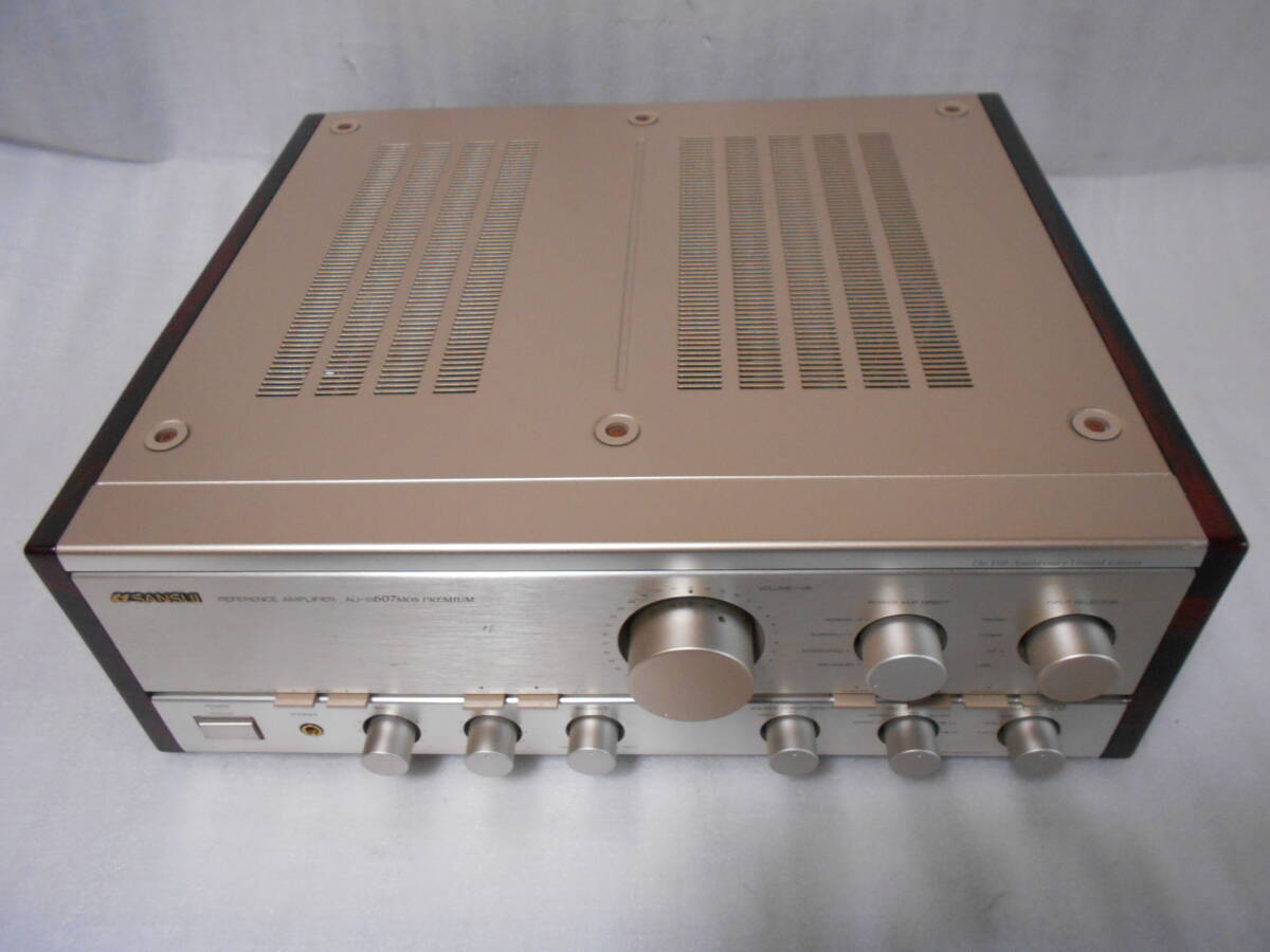 SANSUI AU-α607 MOS Premium pre-main amplifier maintenance settled 