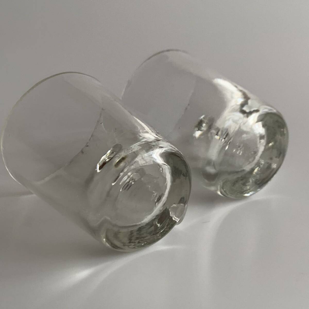 ● 戦前 ガラスコップ 取手付き 気泡 ゆらゆら ミルクピッチャー 古いガラス 和ガラス ペロペロ 氷コップ_画像7