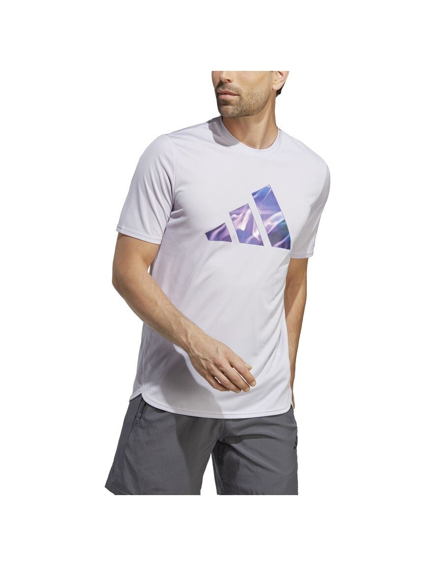 【新品特価!定価4400円が55％OFF!】アディダス adidas 半袖機能Tシャツ M HIIT グラフィック Tシャツ IB7920 /パープル/2/サイズL_画像1