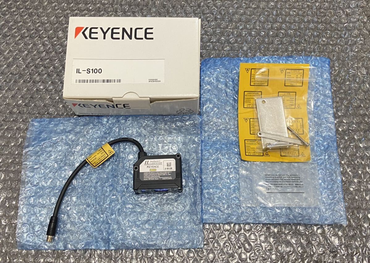 【未使用新品】KEYENCE キーエンス IL-S100 CMOSレーザアプリセンサ の画像1