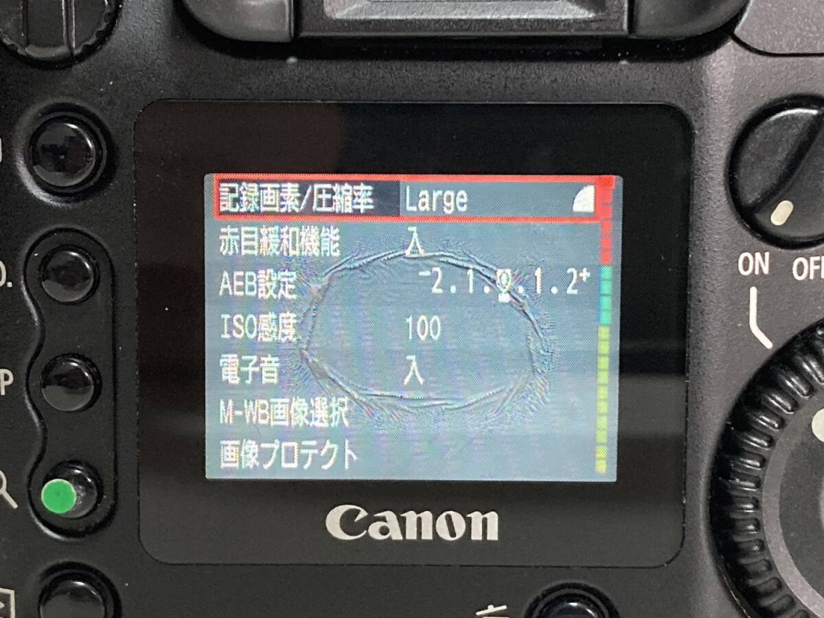 Canon EOS D30 デジタル一眼レフカメラ ボディ 純正 バッテリー BP-511_画像8