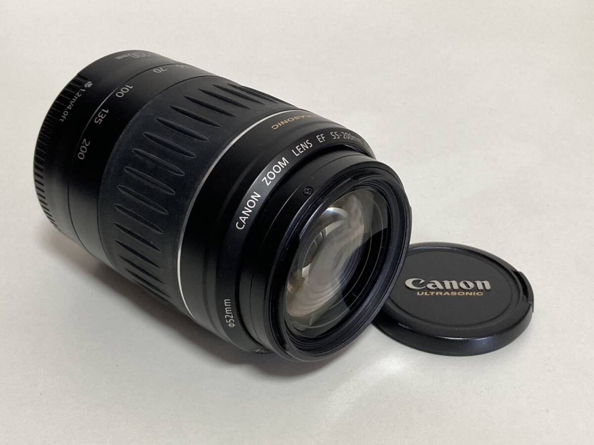 Canon EF 55-200mm F4.5-5.6 Ⅱ USM ズームレンズ_画像1