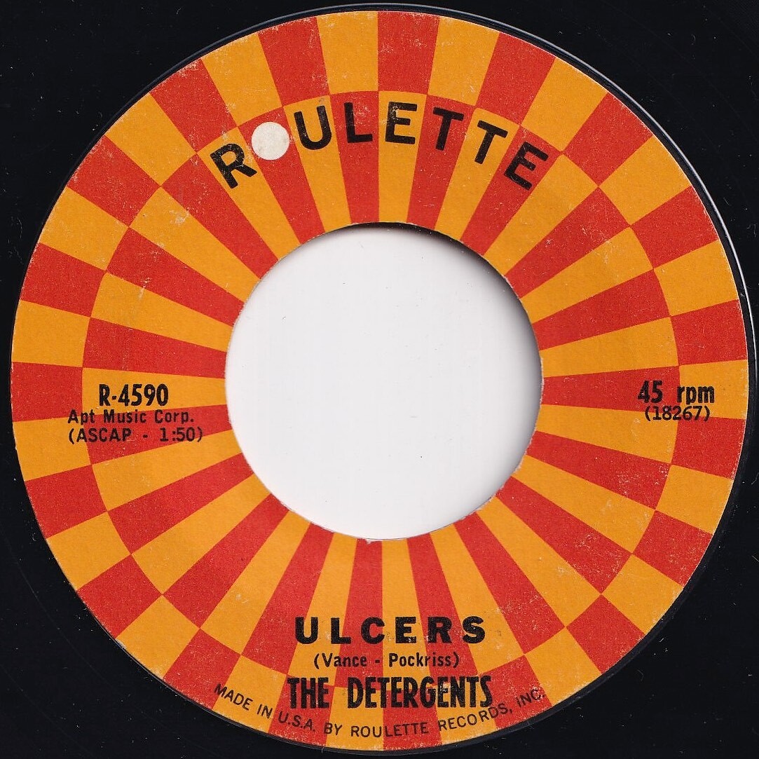 Detergents Leader Of The Laundromat / Ulcers Roulette US R-4590 206681 R&B R&R レコード 7インチ 45_画像2