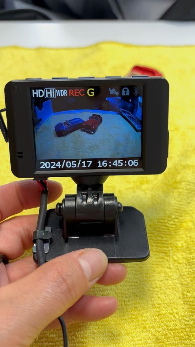 コムテック 車用 ドライブレコーダー 1カメラタイプ HDR203G 200万画素 FULL HD 駐車監視 常時録画 