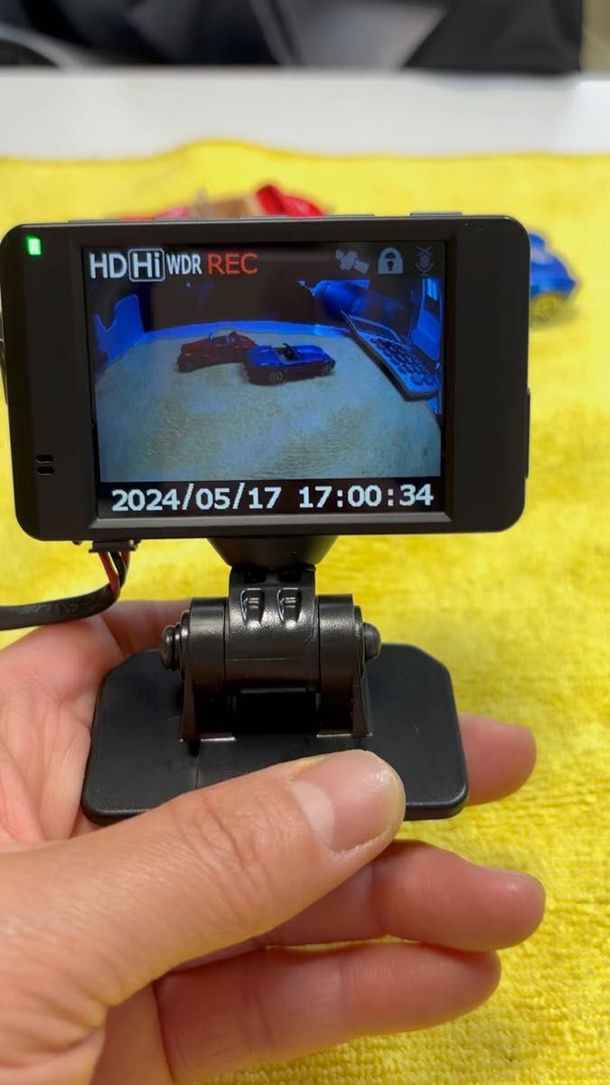 コムテック 車用 ドライブレコーダー 1カメラタイプ HDR203G 200万画素 FULL HD 駐車監視 常時録画 衝撃録画