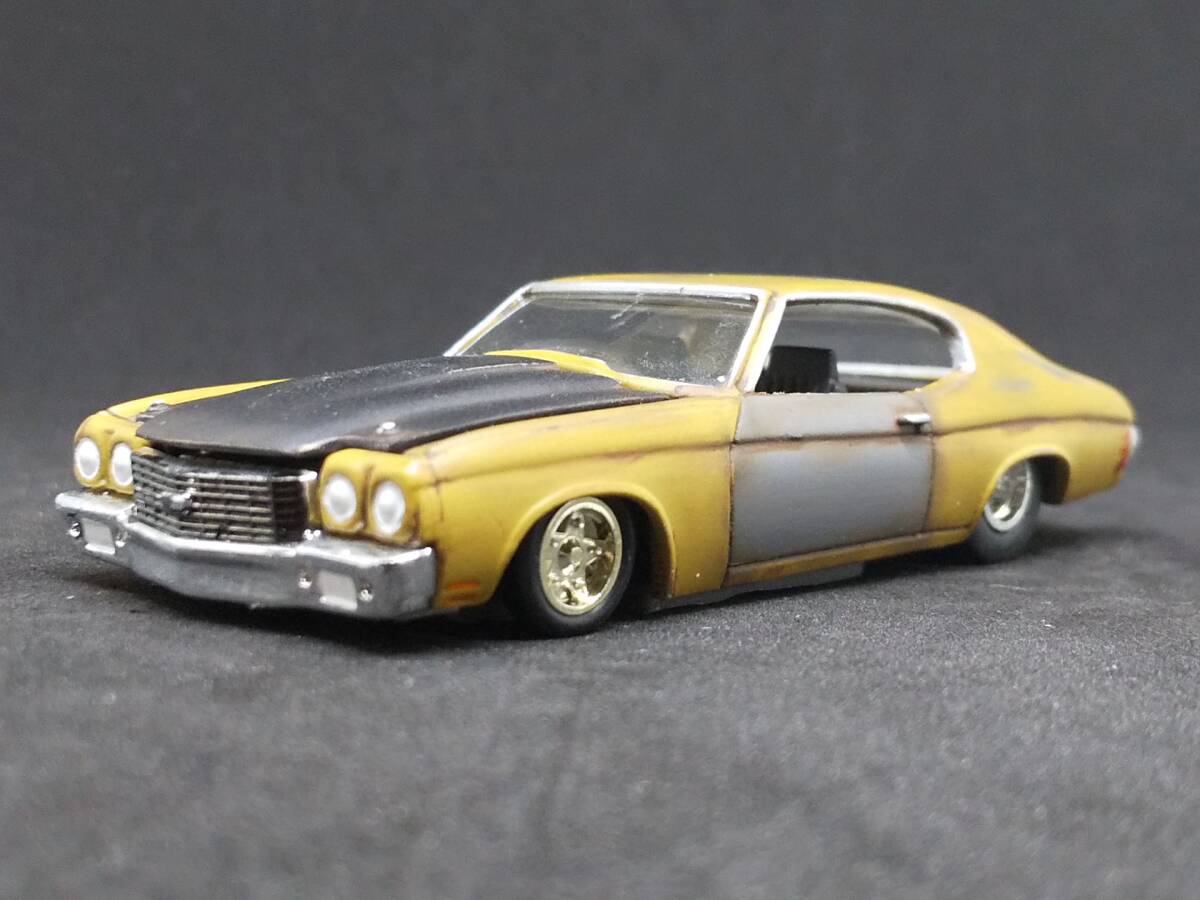 ★RC '70 Chevy Chevelle SS 改 リペイント 錆塗装 サビ シボレー シェベル Ratrod HOTROD マッスル カスタム 改造 Pro Street★_画像1