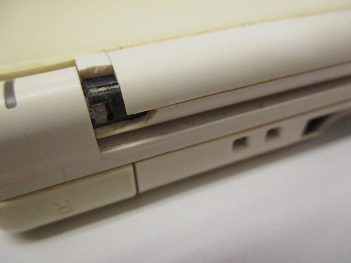 ★#34127 【ジャンク】ニンテンドーDS Lite クリスタルホワイト 本体 本体のみ 任天堂 nintendo USG-001の画像7