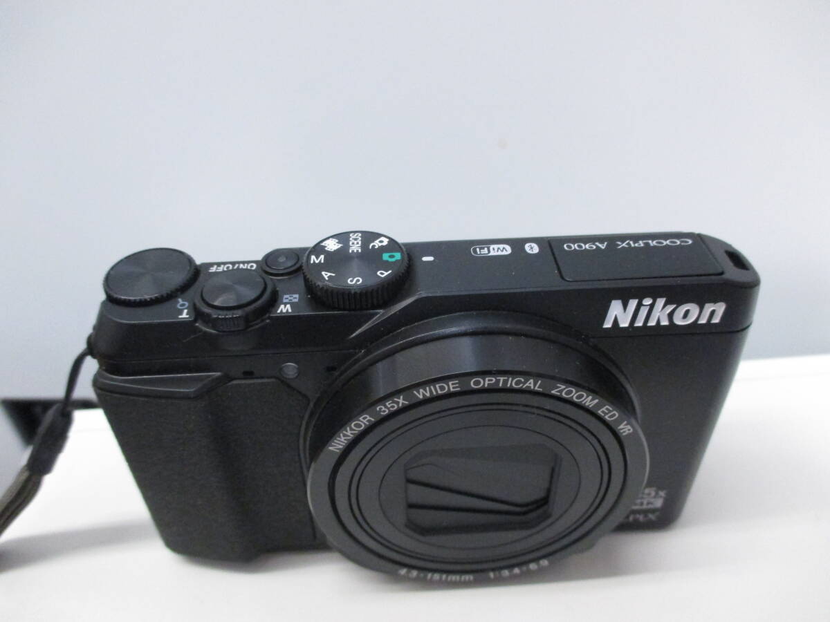 ★#34193 【中古品】Nikon ニコン COOLPIX A900 [ブラック] デジタルカメラ デジカメ 本体のみ_画像2