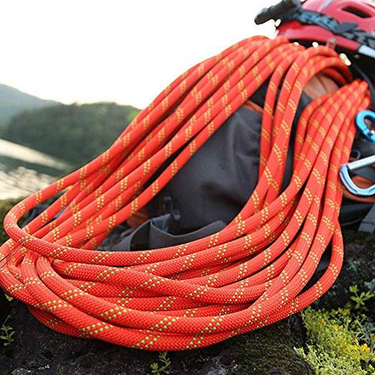 #2516B new goods * length 61m safety rope diameter 1.25cm length 61m mountain climbing rope enduring ... safety rope multifunction high intensity empty middle work multifunction nylon rope 