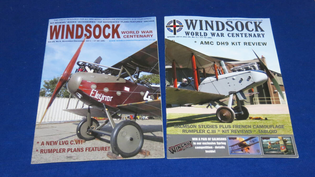 WINDSOCK WORLD WAR CENTENARY Vol.29-6 2013、Vol.30-1 2014_画像1