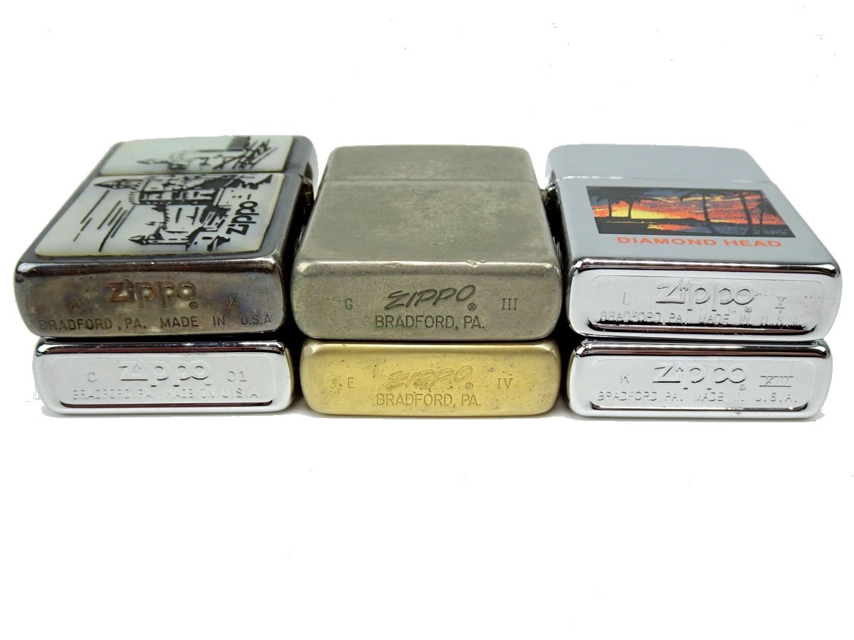 ★E2114 ジッポ ZIPPO オイルライター 11点セット 着火未確認品 メンズ★_画像4