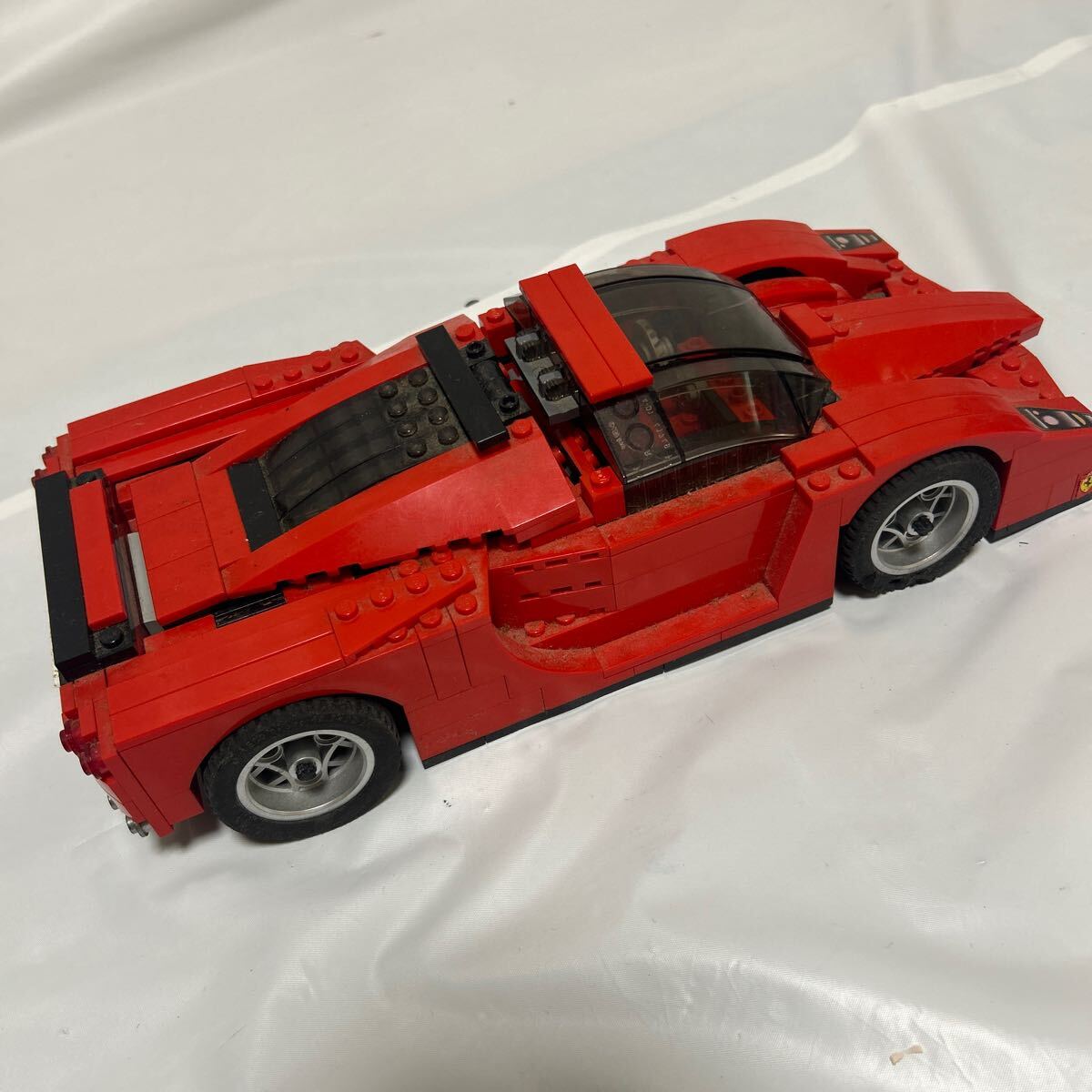 レゴ LEGO 純正品 中古 乗り物 フェラーリ Ferrari 置物オブジェ おもちゃ 箱無し 説明書なし_画像6