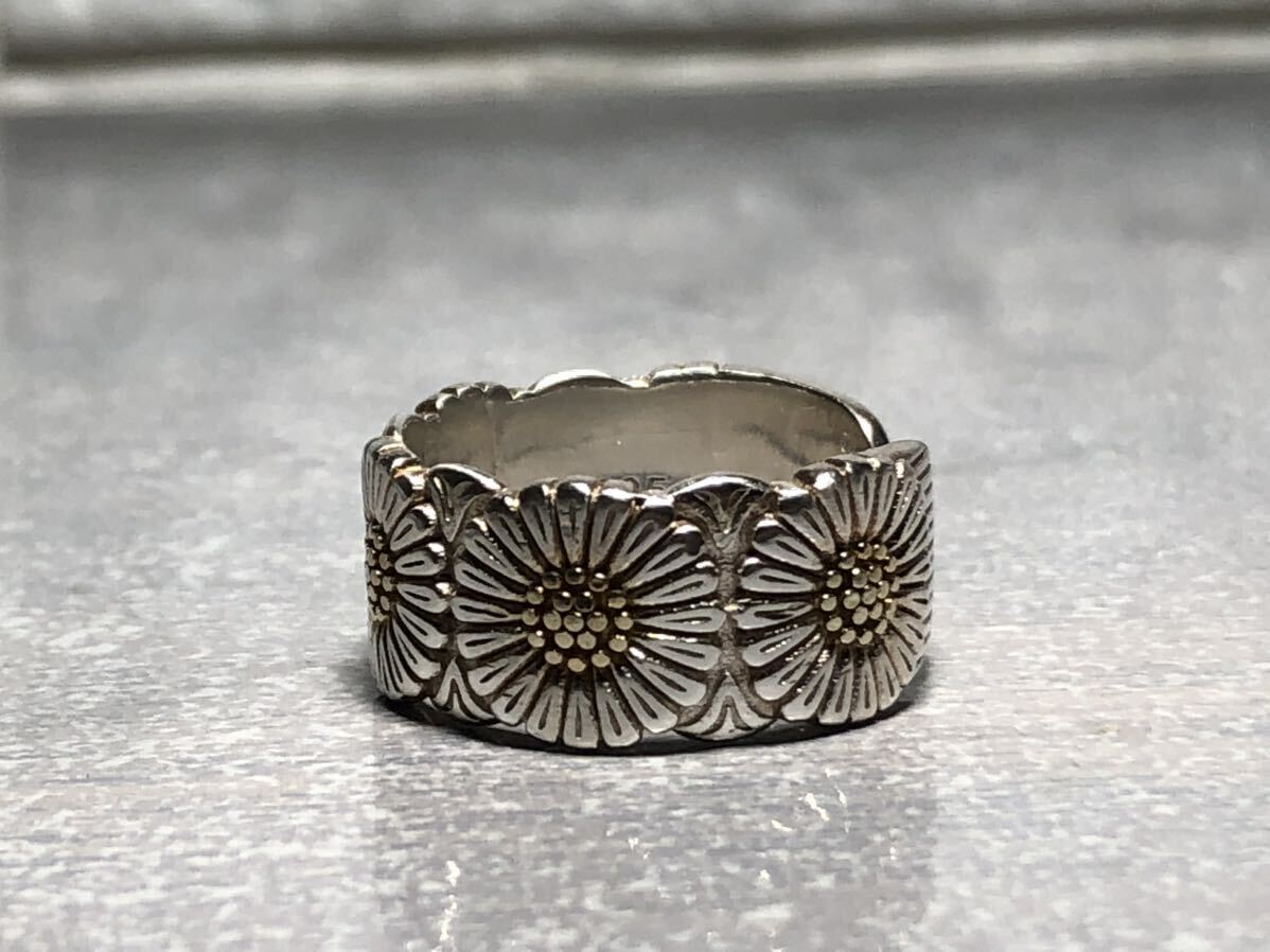 シルバーアクセサリー デイジー リング silver 925 指輪 シルバーアクセサリー デイジー リング silver 925 指輪