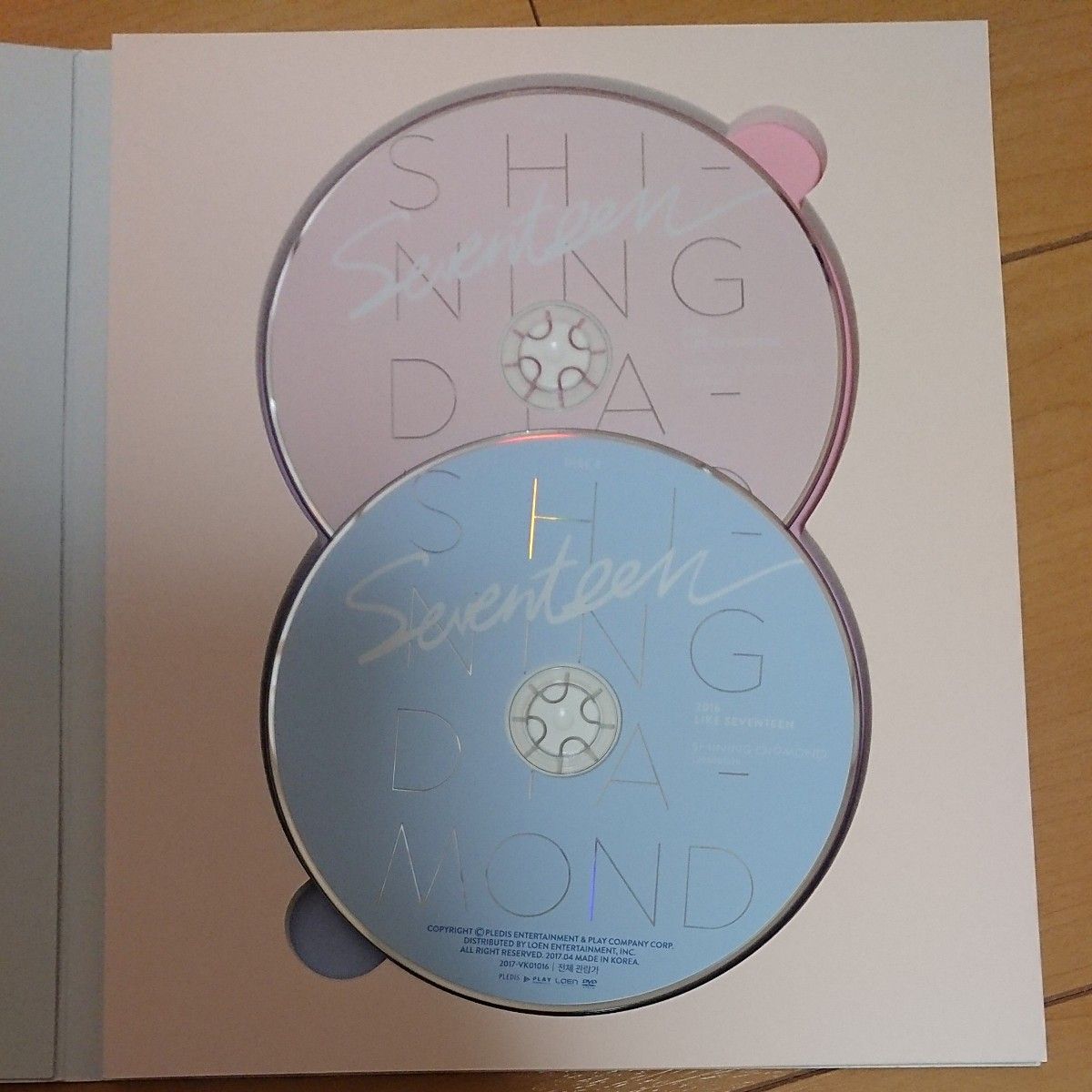 セブチ　2016 'LIKE SEVENTEEN -Shining Diamond CONCERT’ DVD 