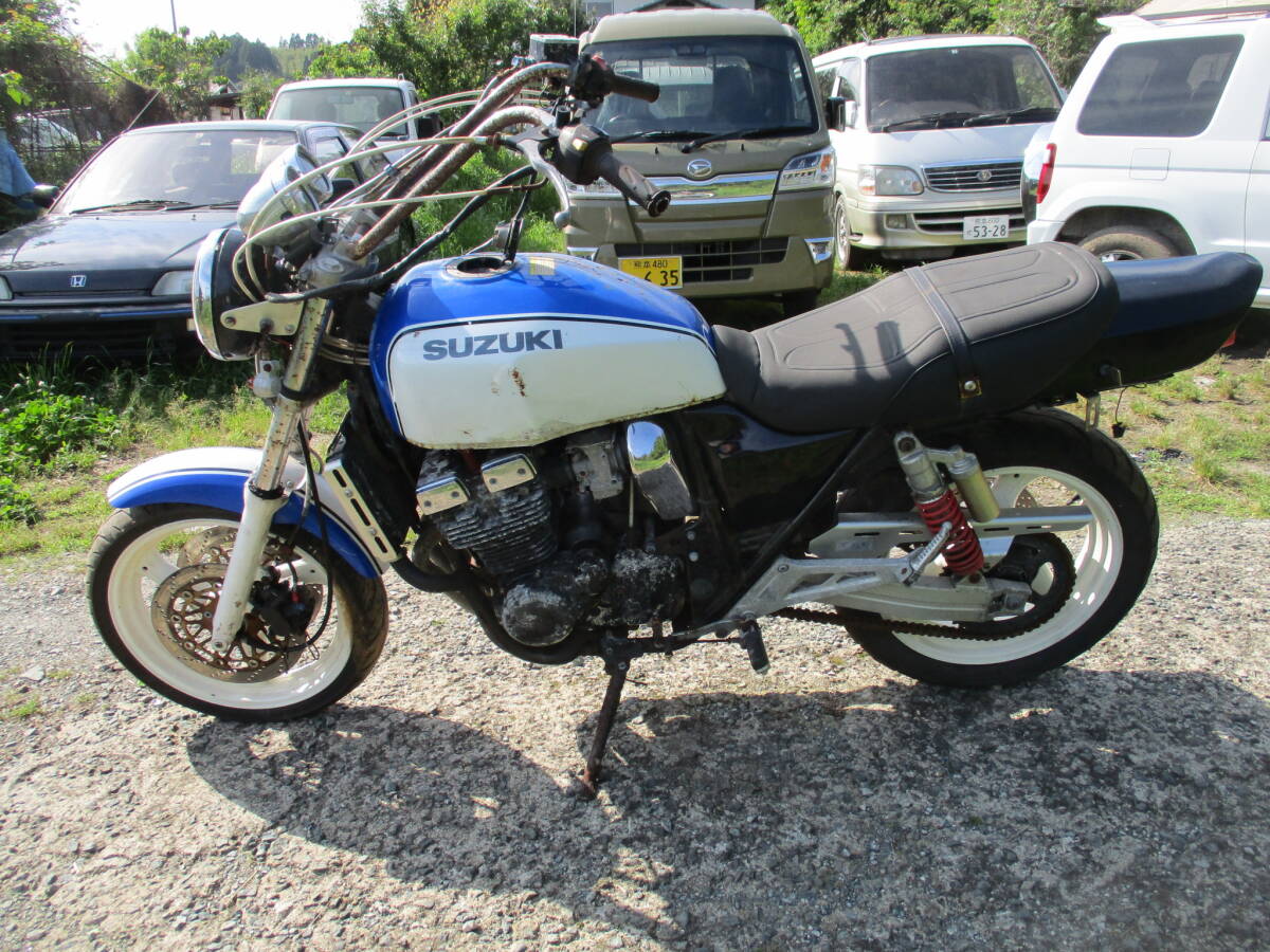  restore base part removing GSX400 Impulse GK79A latter term type document have Kumamoto Fukuoka Kagoshima 