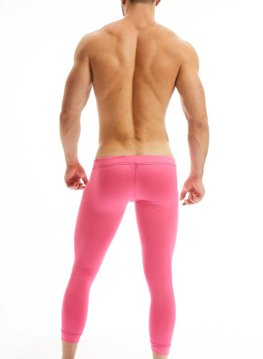 即決新品 N2N YS24 YOGA SPORT TIGHT -S- NEON PINK ネオンピンク色 スポーツタイツ 現品表記サイズ -S-_画像2