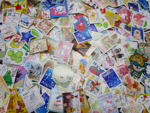 ★使用済　グリーティングなど小型切手　平成２６年～２９年発行 　約５５０種_画像7