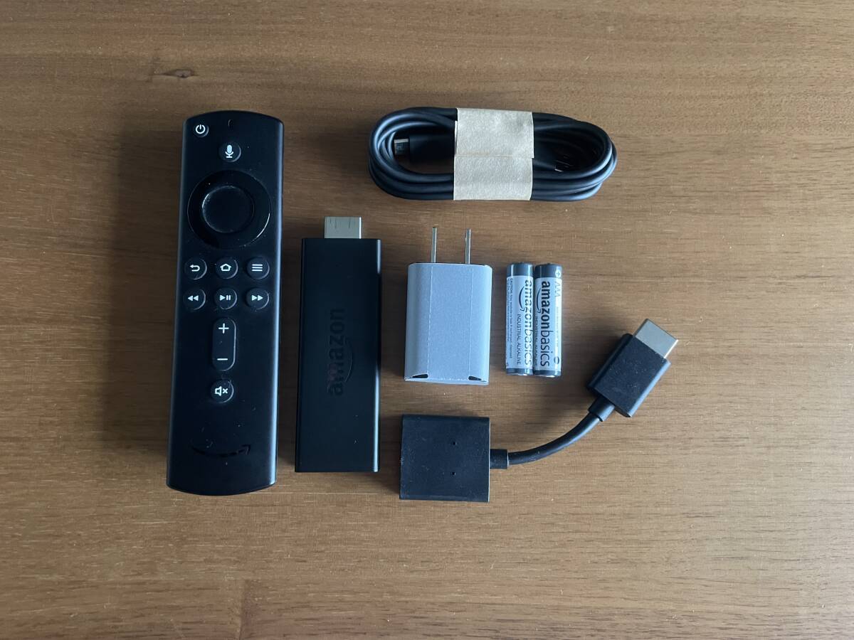 Fire TV Stick 第2世代 音声認識リモコン付属 （ブラック）第二世代_画像1