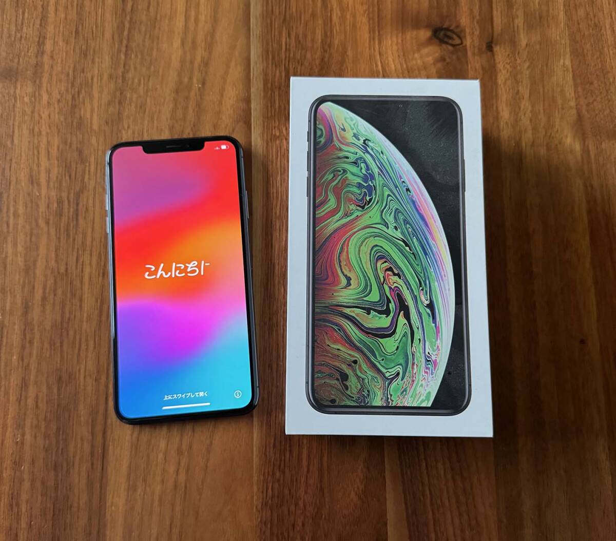 Apple iPhone XS Max 256GB スペースグレイ au MT6U2J/A ジャンク_画像1