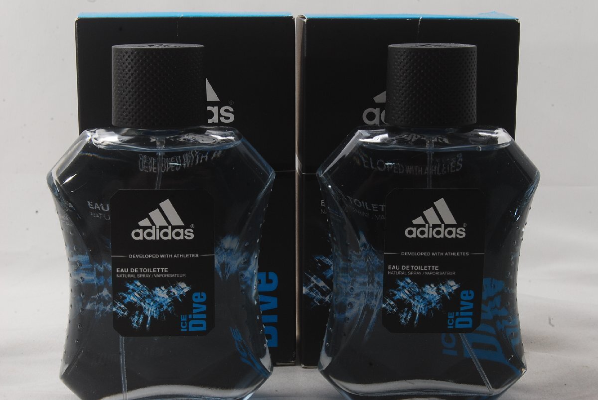adidas ADI Adidas ice large bo-doto crack perfume 100ml 2 pcs set box attaching 