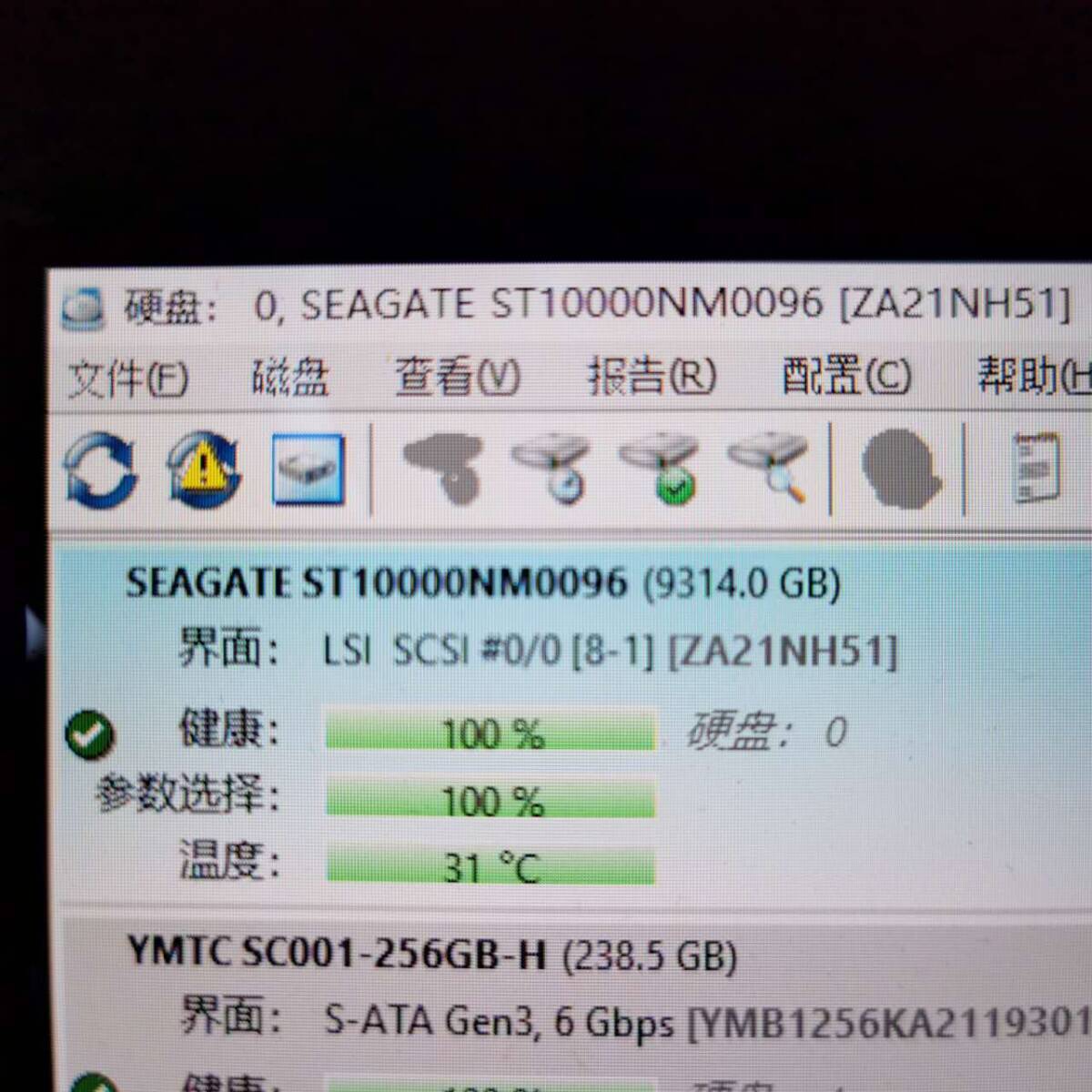 Seagate Enterprise Capacity ST10000NM0096 10TB エンタープライズ 7.2K 12GB/S 256MB 3.5インチ SAS ハードドライブ_画像3