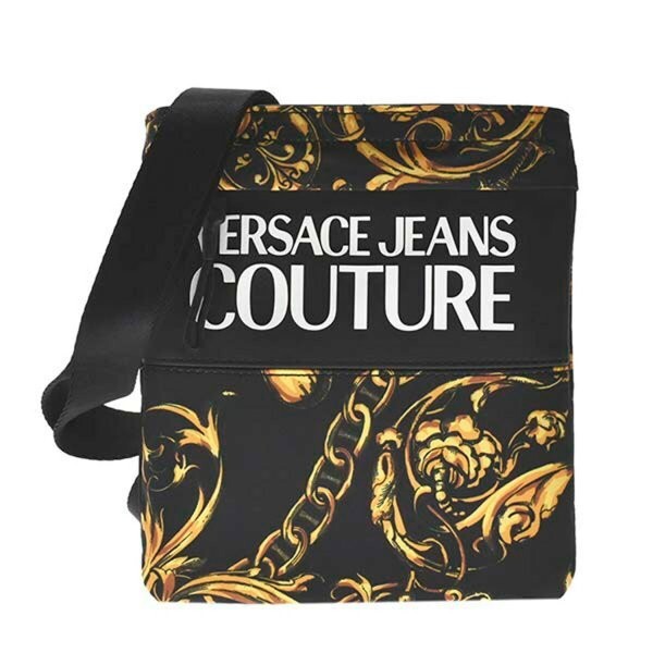 VERSACE JEANS COUTURE ヴェルサーチジーンズクチュール ショルダーバッグ ボディバッグ バロック ブランド ※ご購入から発送まで7〜9日