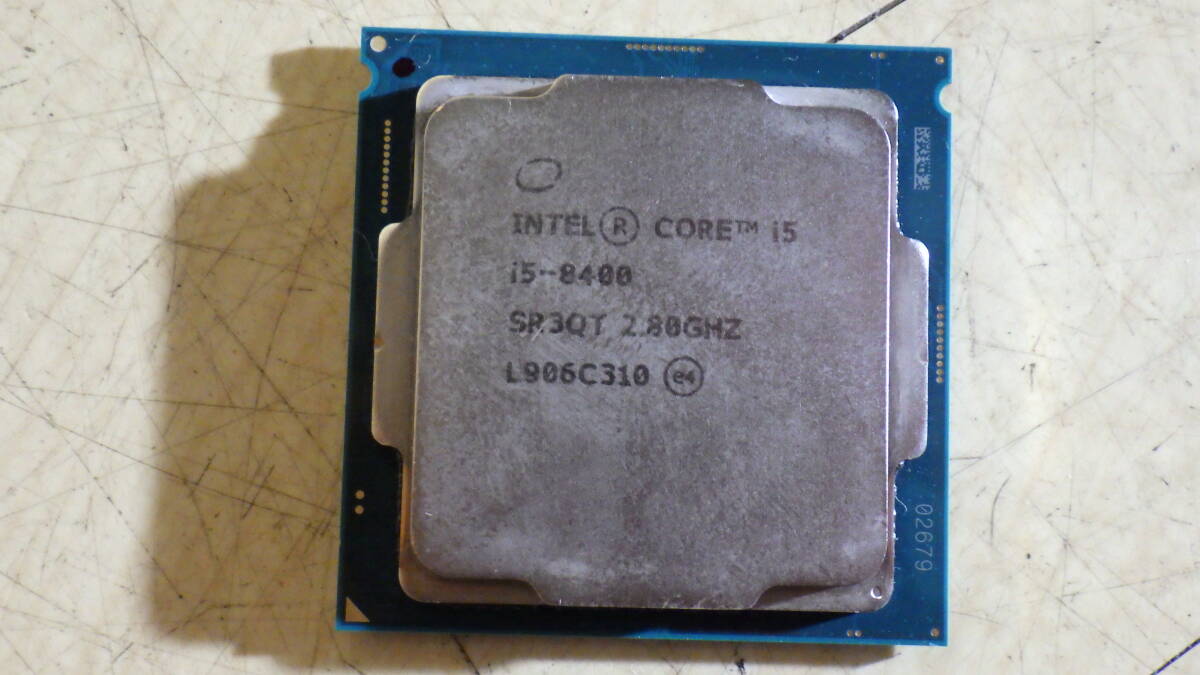 INTEL Core i5-8400 SR3QT 2.80GHz 管理2_画像1