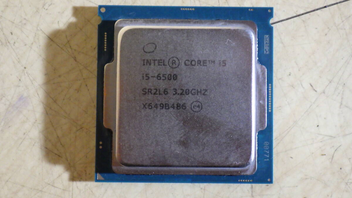 INTEL Core i5-6500 SR2L6 3.20GHz_画像1