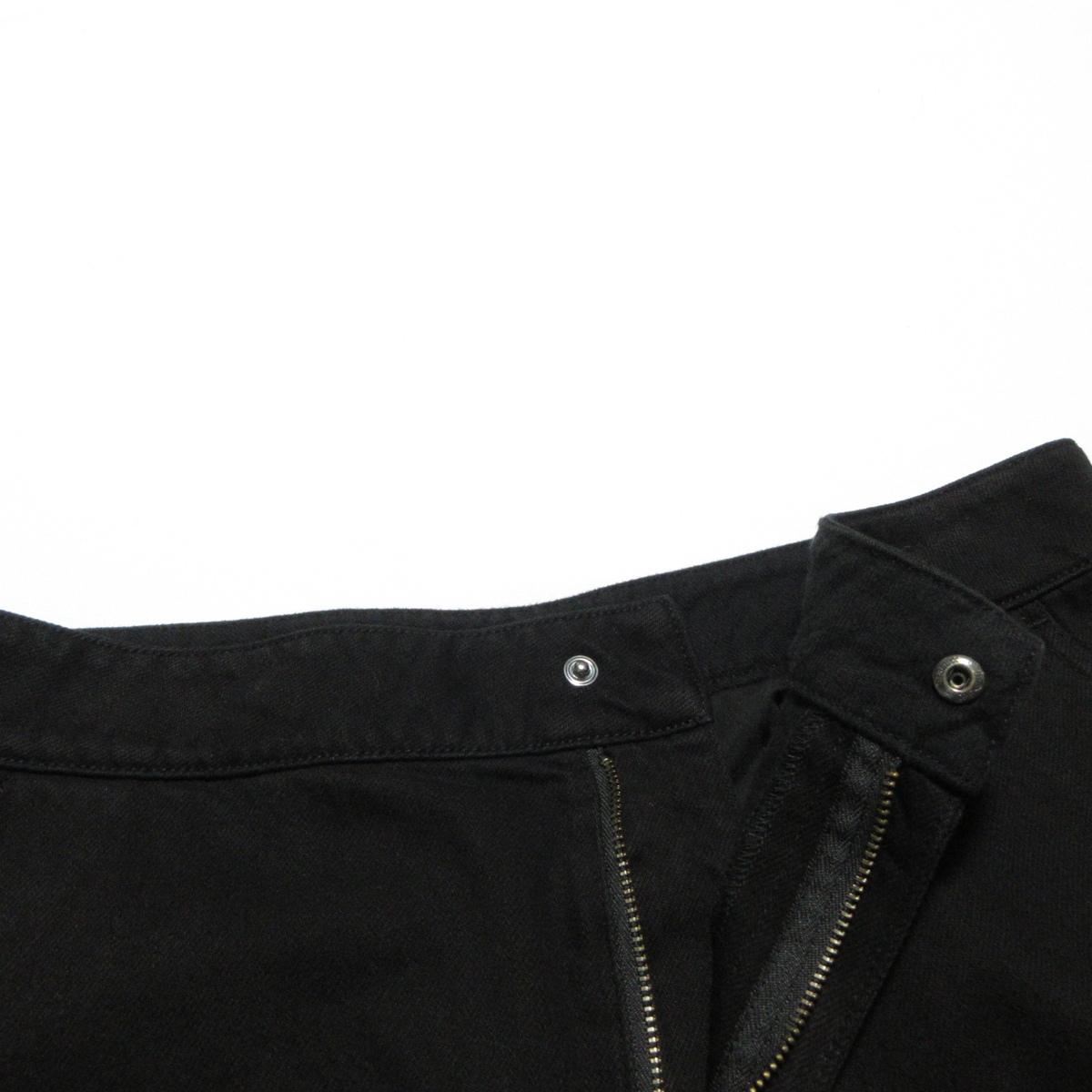 ICB L large size 29(3L/44~46 about )... high laiz tapered Denim pants 