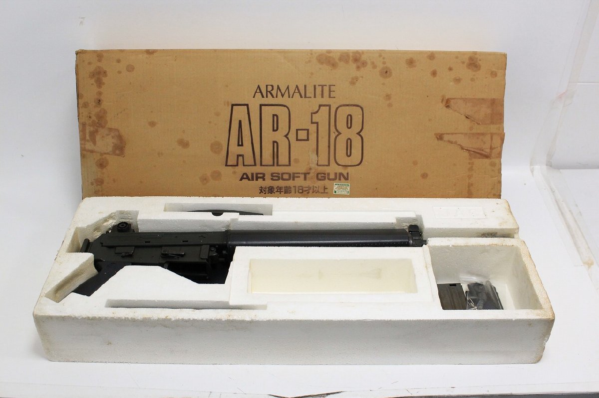 現状品 ARMALITE アーマライト JAC AR-18 ガスガン 動作未確認 ジャンク 4-H019/1/160_画像1