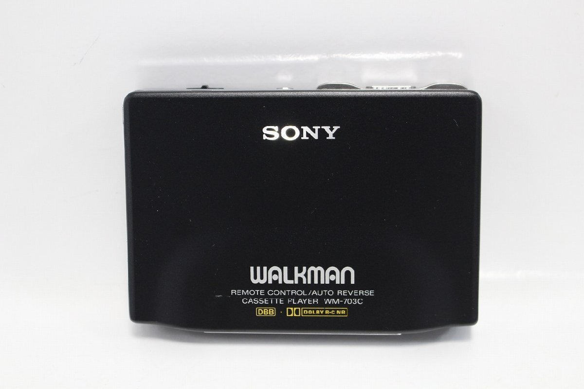 動作未確認 SONY ウォークマン WM-703C カセットプレイヤー ソニー WALKMAN 現状品 5-G007/1/60Pの画像2