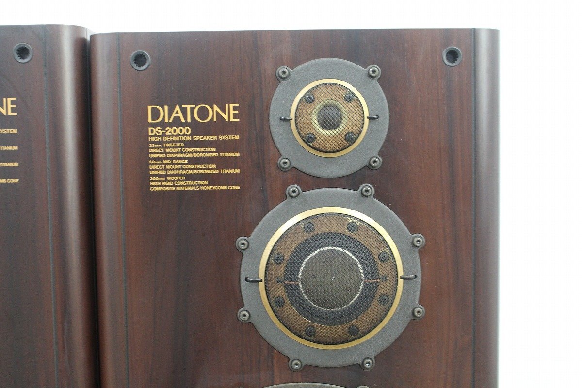 音出し確認済 DIATONE スピーカー ペア DS-2000 木目 ダイヤトーン ダイアトーン オーディオ 現状品 5-D005/2/180の画像8