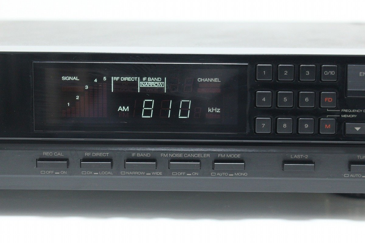 Sansui tuner AM/FM TU-α707 AM radio reception verification settled Sansui landscape audio present condition goods ① 5-D021/1/160