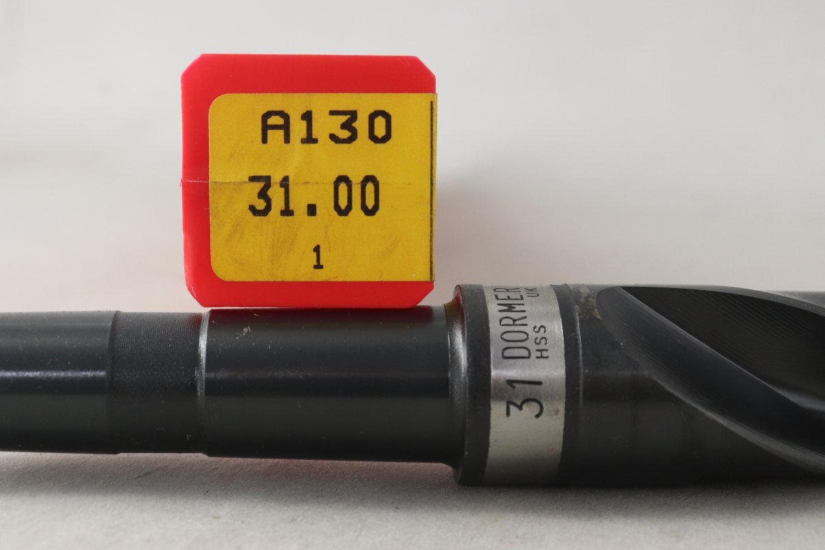 未使用 Dormer High Speed Steel Taper Shank Drill DIN345RN 31 MSDE IN UK 5-C012/1/060_画像3