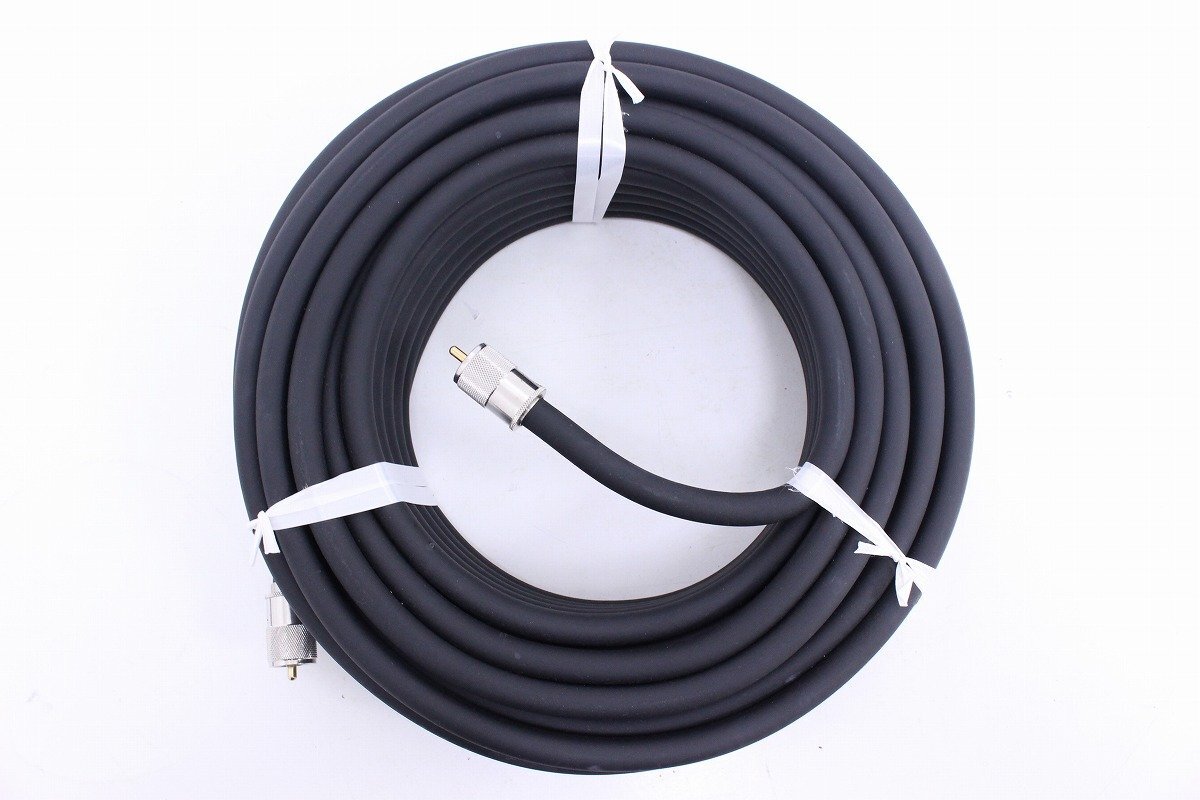  unused storage goods Orient connector 10D-SFB-NL 20m super low loss height foamed coaxial cable 10SN20M MP-MP noise less 5-L016Z/1/100